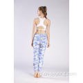 Legging met elastische print voor dames